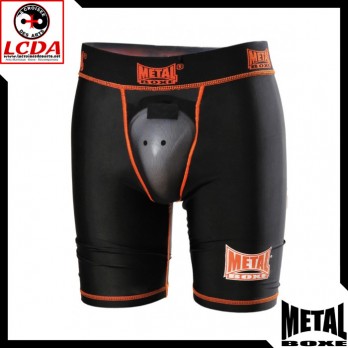 SHORT BOXER + COQUILLE METAL