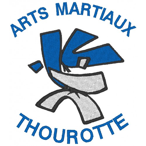 Broderie JUDO THOUROTTE