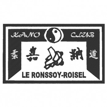 Broderie JUDO RONSSOY/ROISEL